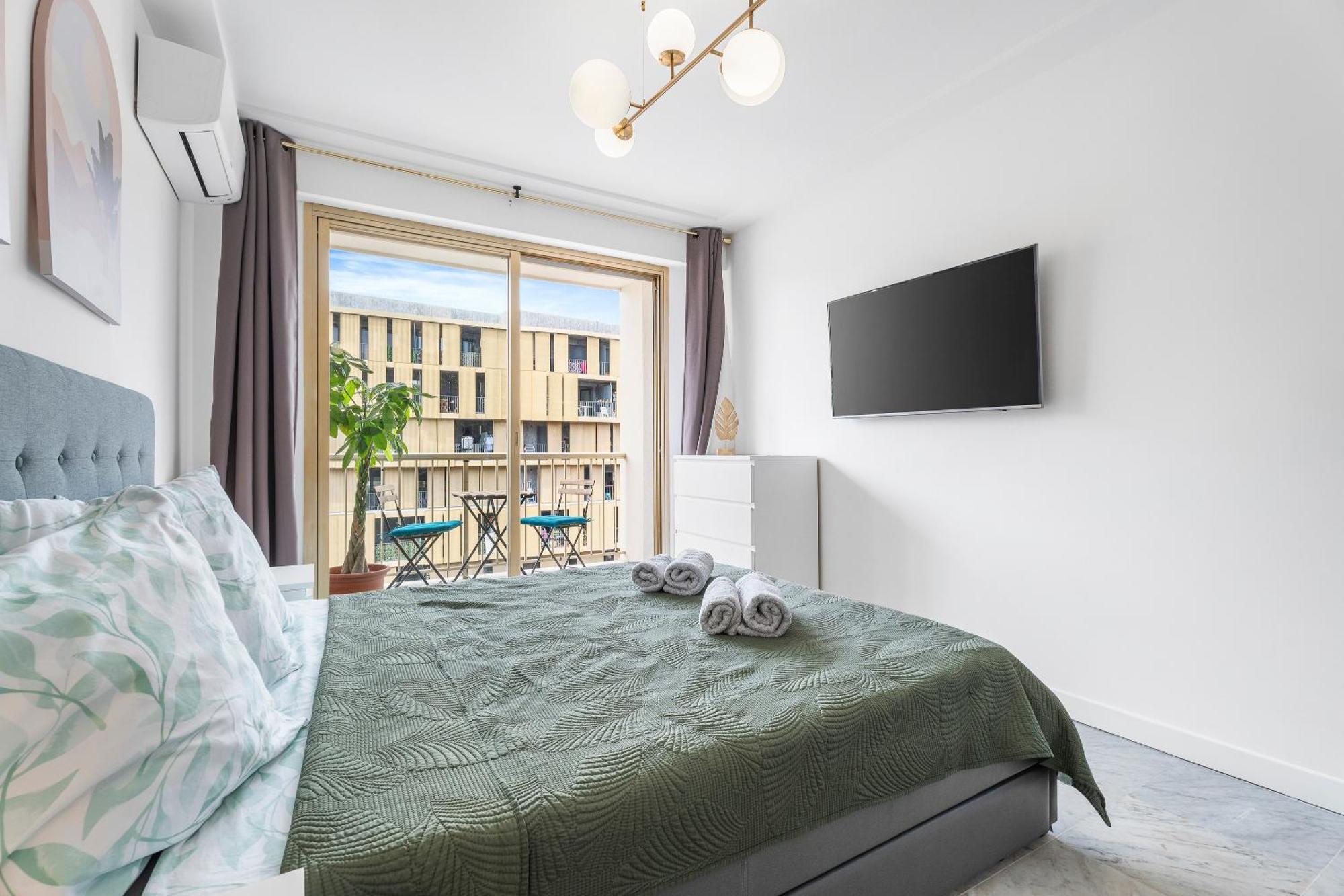 Elegant Studio Avec Terrasse Proche Mer Tramway Nice Dış mekan fotoğraf